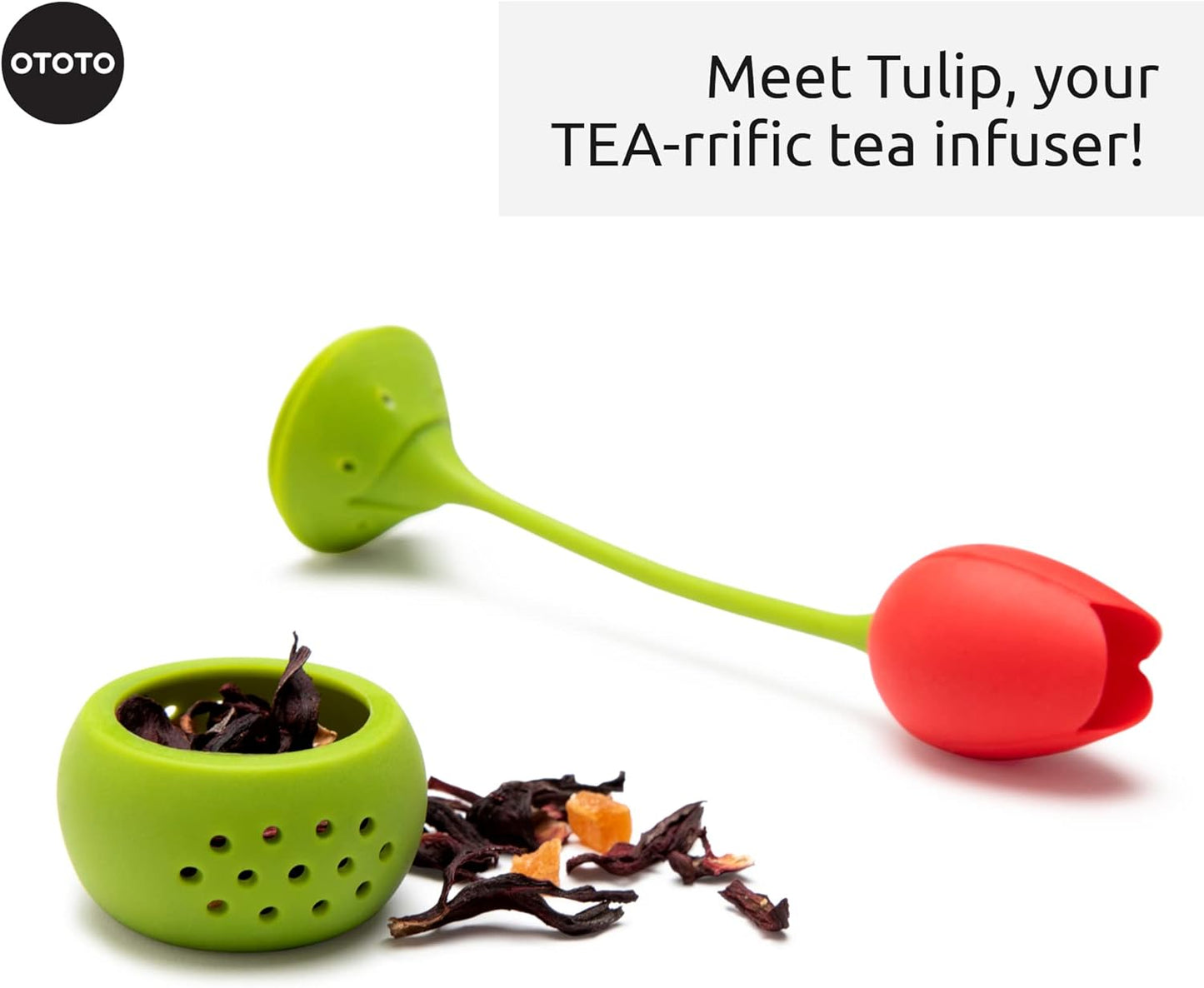 OTOTO Cute Tea Infuser - Loose Leaf Tea Steeper, Tea Accessories, Tea Diffusers, Tea Strainers, Cute Gifts, Tea Gift Set, Kitchen Gifts Cooking Gadgets