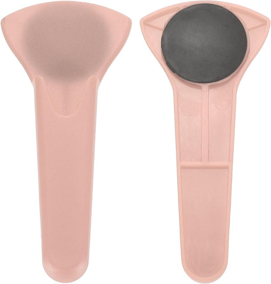 uxcell 2 Pcs Magnetic Scissor Holder, 7.48" x 3.46" Plastic Scissors Cover Durable Waterproof Protector Portable with Round Magnetic Absorber for Kitchen Shears, Pink