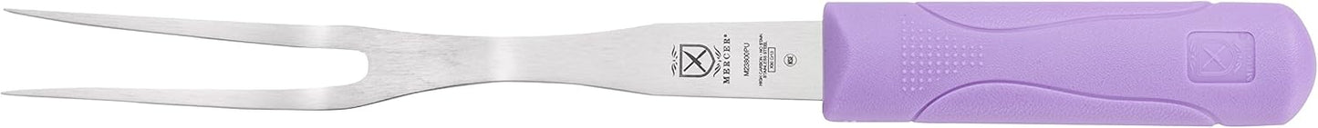 Mercer Culinary Millennia Fork, 8 Inch Blade length, Purple Handle