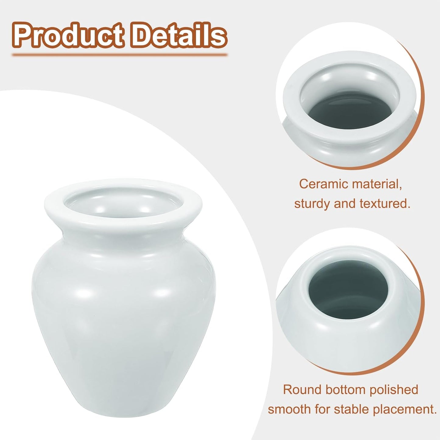 HARFINGTON Ceramic Chasen Stand 70mm Matcha Whisk Holder Teas Set Whisks Stand Traditional Matcha Tea Chasen Holder Tea Set Accessories for Tea Tasting, Ice Gray