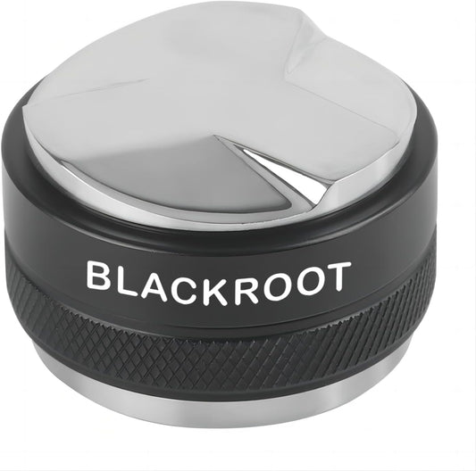 BLACKROOT 53mm Precision Coffee Distributor and Tamper,Dual Head Leveler Tool with Adjustable Depth for Consistent Espresso Puck Prep, Fits 53-54mm Portafilters
