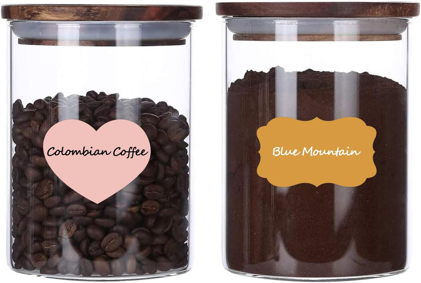 Colored Chalkboard Labels for Food Containers 168pcs - Removable Waterproof Write-on Pantry Sticker Labels for Spice Jar,Glass Bottle,Storage Bin,Kitchen Organizing and Party Decoration,with 2 Markers