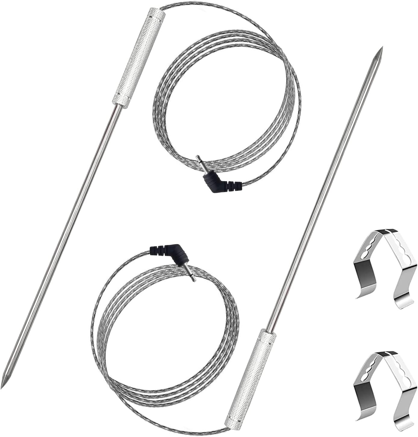 Upgraded Meat Probe Replacement for Thermopro Thermometers TP04, TP06, TP06S, TP07, TP-07S, TP08, TP-08S, TP09, TP09B, TP-10, TP16, TP17, TP20, TP20S, TP25, TP27, TP28, TP829, TP930, 2.5mm