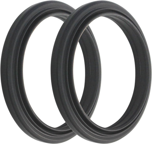 58mm Silicone Steam Ring 2 Pack for Delonghi Espresso Machine Steam Seal Ring Head Filter Silicone Gasket for D'Lh Espresso Machine Parts EC685 EC680 EC695 EC820 EC850 EC860 EC9335M EC9355M EC9665M