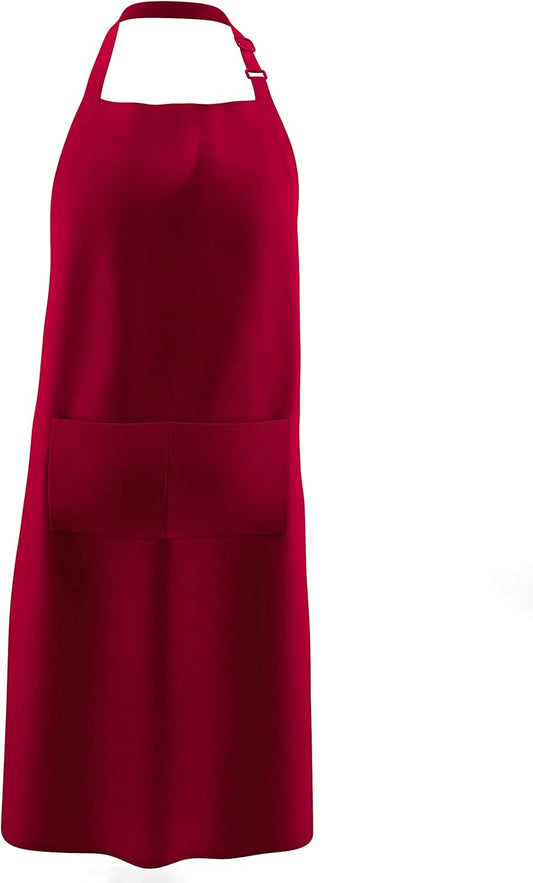 lepni.me Chefs Aprons | Cooking Baking Grilling for Home Restaurant | Premium Kitchen Aprons with Double Pocket for Men Women