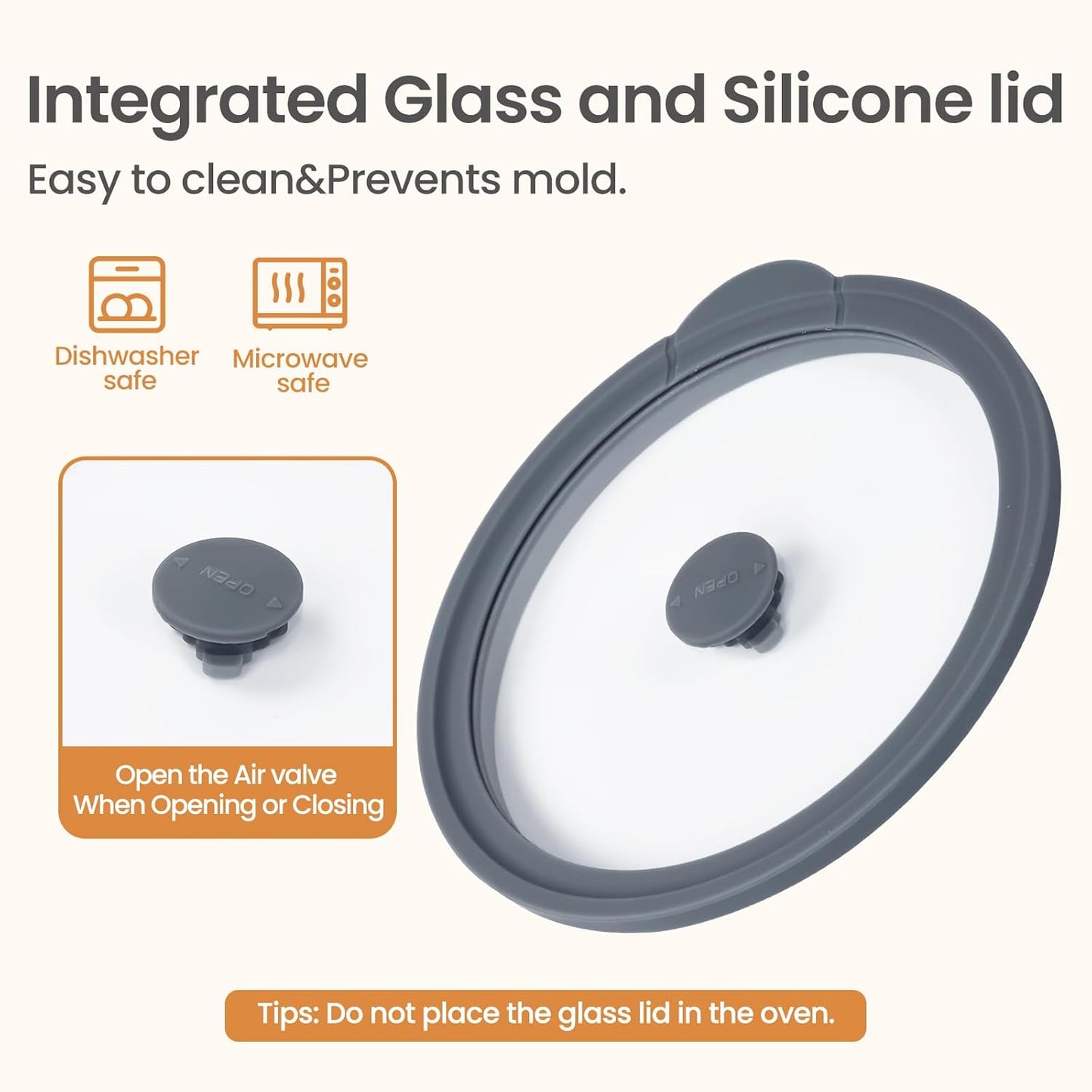 Extra-Large Glass Flour and Sugar Storage Containers with Airtight Lids,1-Gallon(135ozx2) Big Glass Food Canister Jars with Lid,Kitchen Organization Jar Perfect for Cookies,Cereal and Eggs