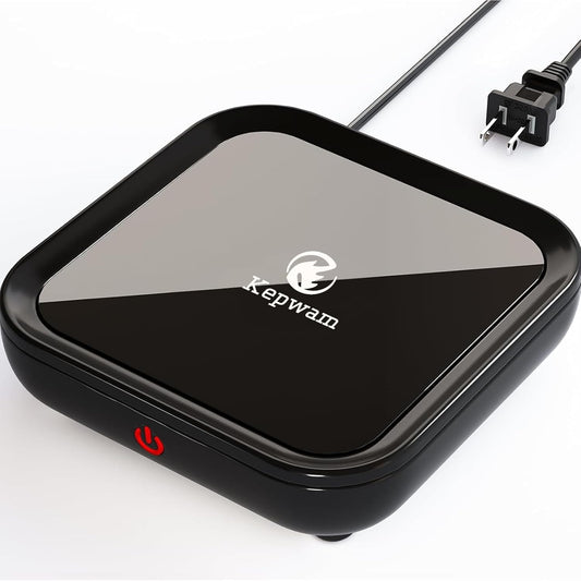 Coffee Mug Warmer Smart Cup Warmer - Excellent Heating & Highest Temp Setting & Light Indicator, Coffee Warmer for Desk Auto Shut Off, Candle Warmer Plate for Beverage, Gifts for Women Men Mom