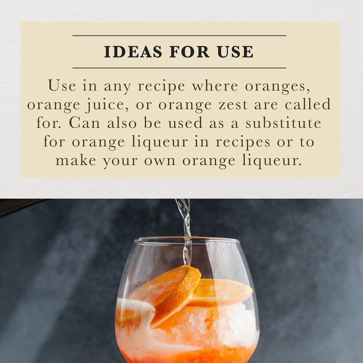 Cook's Pure Orange Extract From Florida Oranges | For Ice Cream, Cakes, Breads, Cookies and Drinks, 4 oz