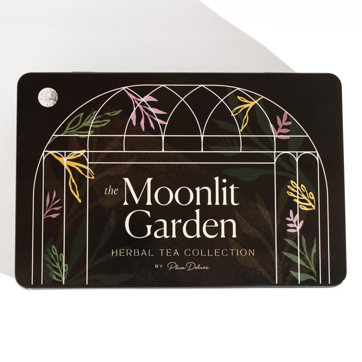 Moonlit Garden Collection Assorted Herbal Tea Gift Set - Hand-Crafted Loose Leaf Teas, Presentation Gift Box with Loose Leaf Steeper Included, Sleepytime Tea - 5 Unique and Flavorful Teas, 75+ Cups