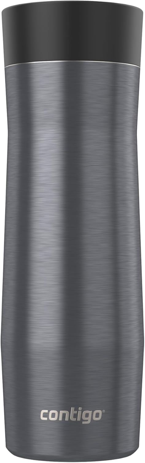 Contigo AUTOSEAL West Loop Vacuum-Insulated Stainless Steel Travel Mug with Easy-Clean Lid 20 oz Sake
