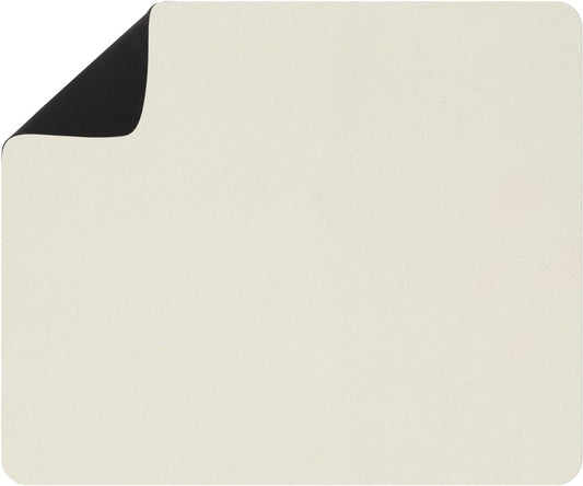 uxcell Silicone Mats for Kitchen Counter, 15.7" x 11.8" Non-Slip Countertop Protector Mat Heat Resistant Coffee Mat Waterproof Table Placemat, Beige