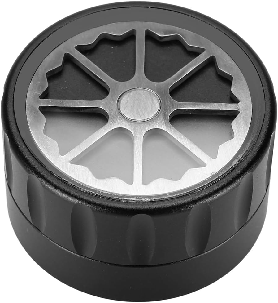 58.35mm Gravity Coffee Distribution Tool, Gravity Adaptive Coffee Distributor, Anti-slip Espresso Leveler, Barista Espresso Accessories, 304 Stainless Steel base