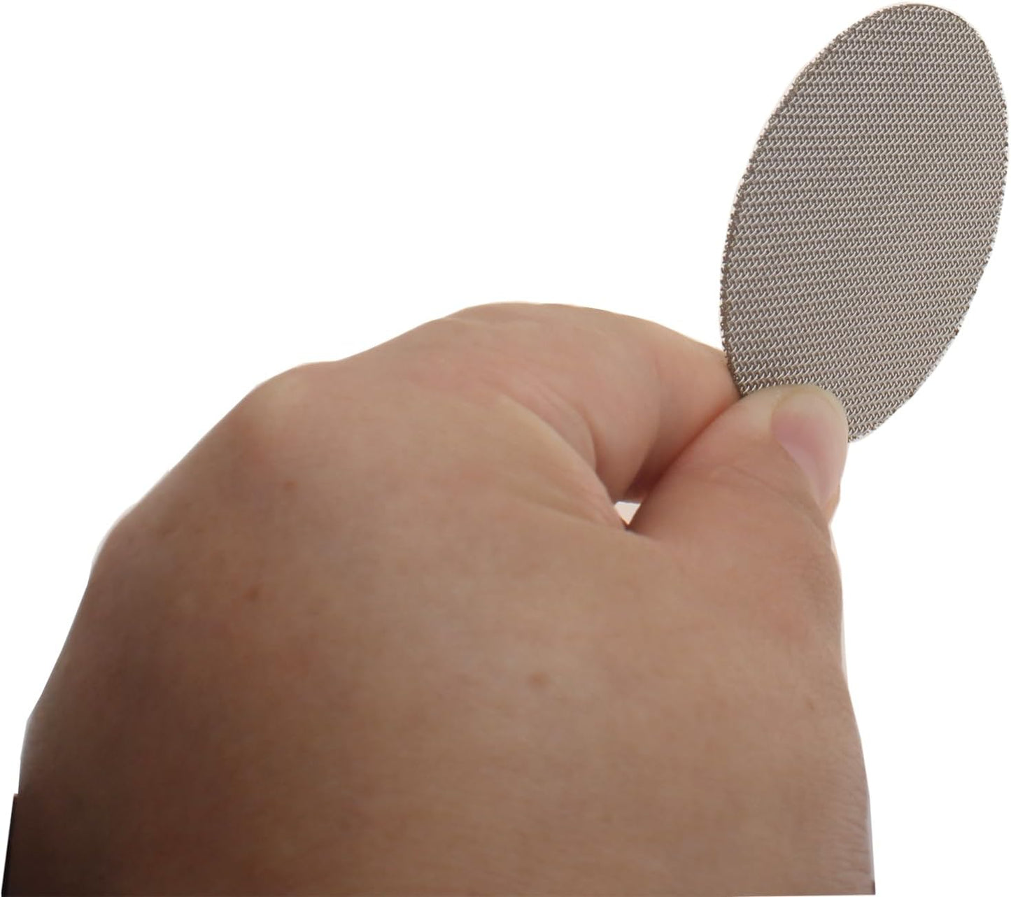 53.5mm Puck Screen Stainless Steel Espresso Puck Screen Coffee Filter Mesh with Silicone Holder Compatible with Espresso Machine 54mm Portafilter Basket (2pcs)