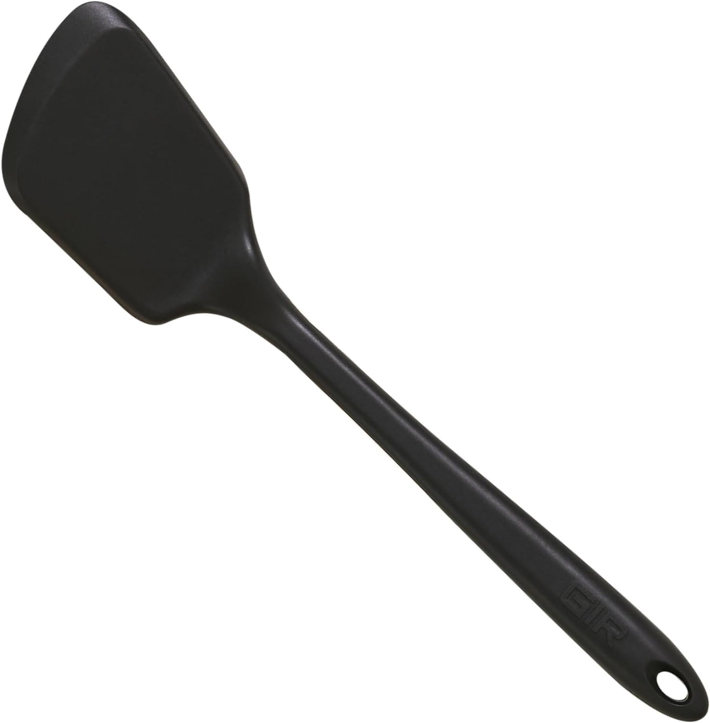 GIR Get It Right Silicone Spatula Turner - Heat-Resistant up to 425°F - Nonstick Pancake Flipper, Egg & Kitchen Tool - Mini 11 Inch - Black Silicone Spatula for Cooking