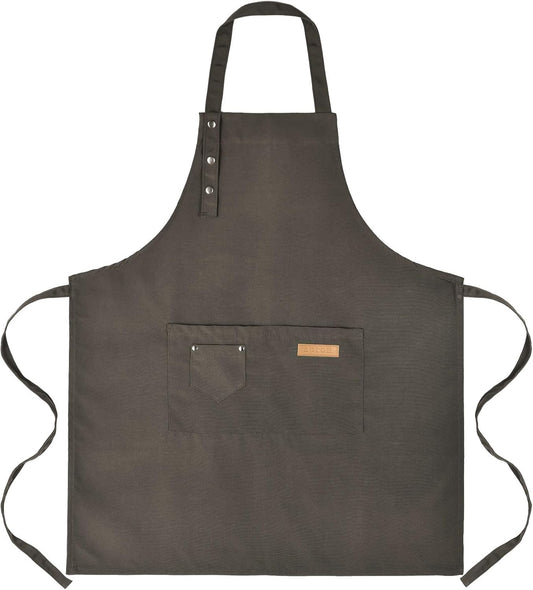 Tosewever Art Aprons for Women Painting Pottery Baking, Mens Buckle Straps Kitchen Apron with Pockets for Chef Cooking