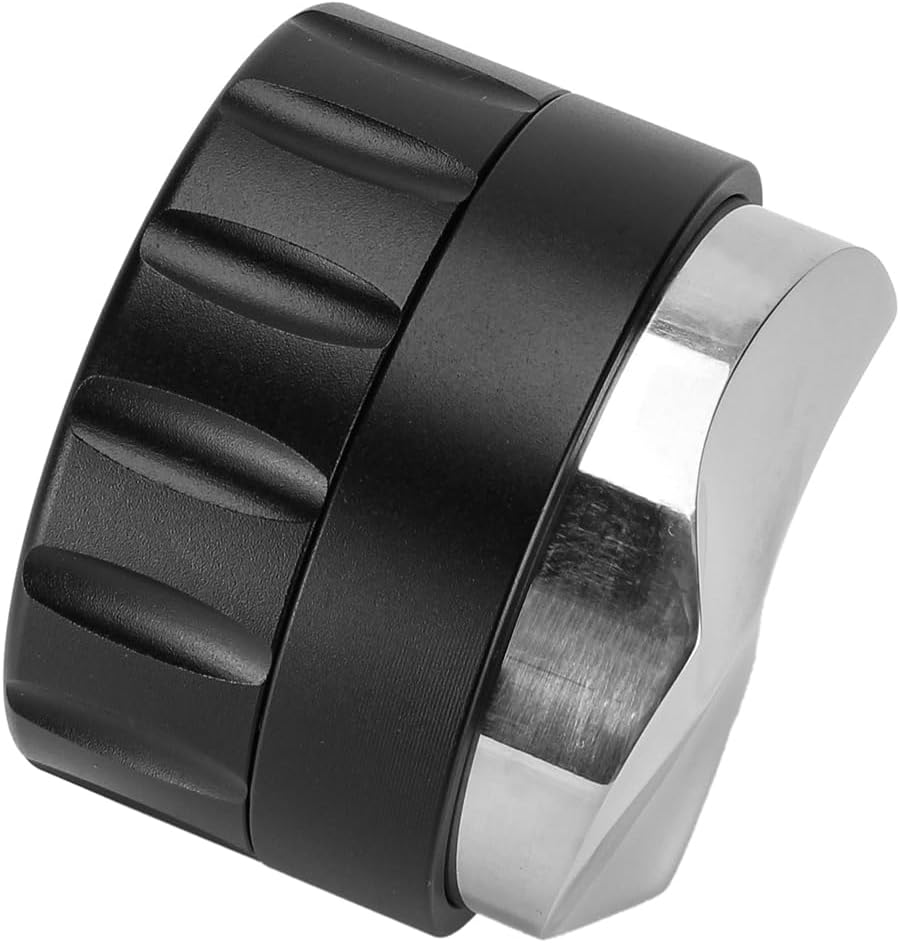 58.35mm Gravity Coffee Distribution Tool, Gravity Adaptive Coffee Distributor, Anti-slip Espresso Leveler, Barista Espresso Accessories, 304 Stainless Steel base