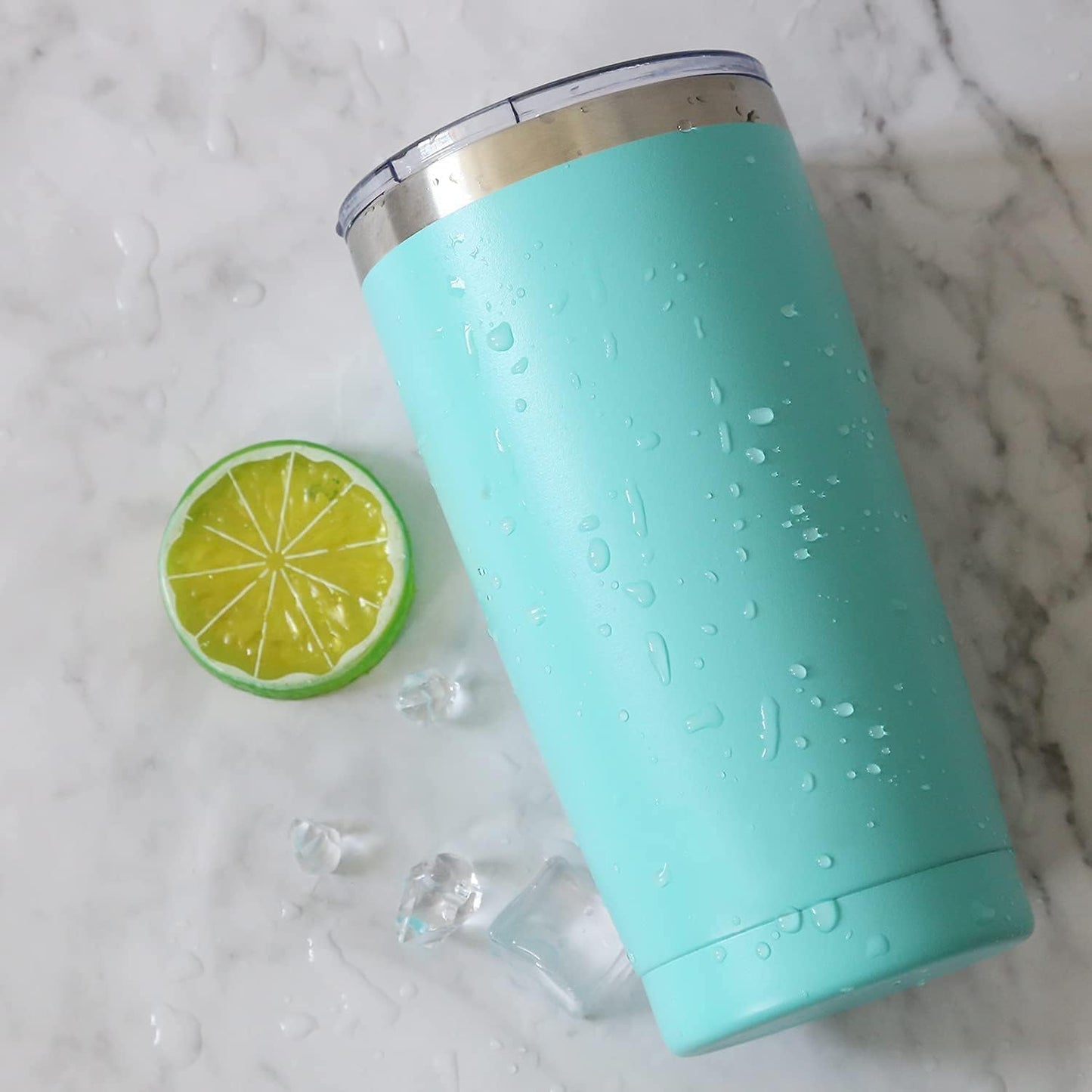 25 Pack 20oz Tumbler Vacuum Insulated Travel Mug with Lids, Stainless Steel Double Wall Bulk Cup for Home, Office, Outdoor Suitable for Vehicle Cup Holders Black