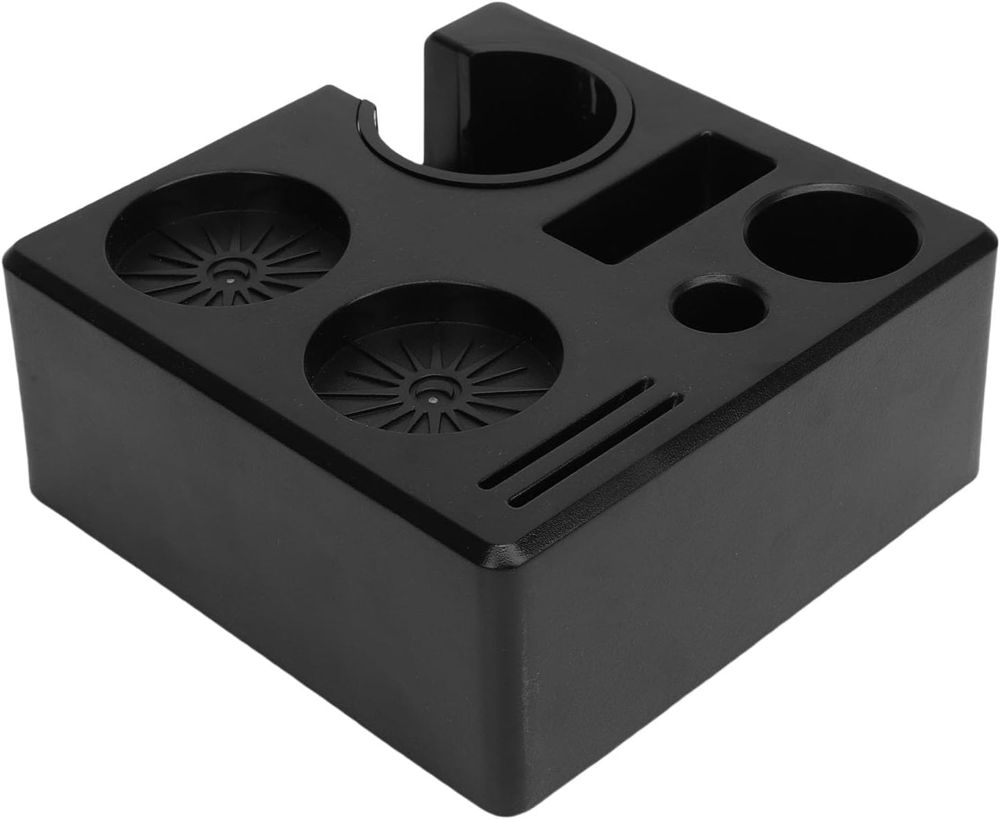 Coffee Tamping Station Organizer ABS Tamper Storage Holder Stand with Drawer for Portafilter Distributor Home Cafe