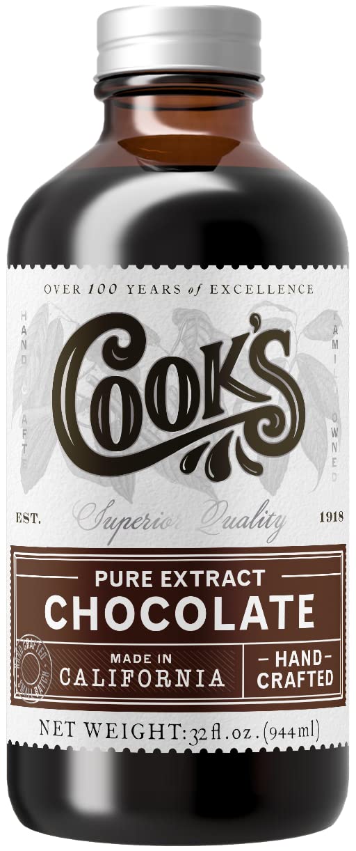 Cook's Pure Chocolate Extract 32 oz