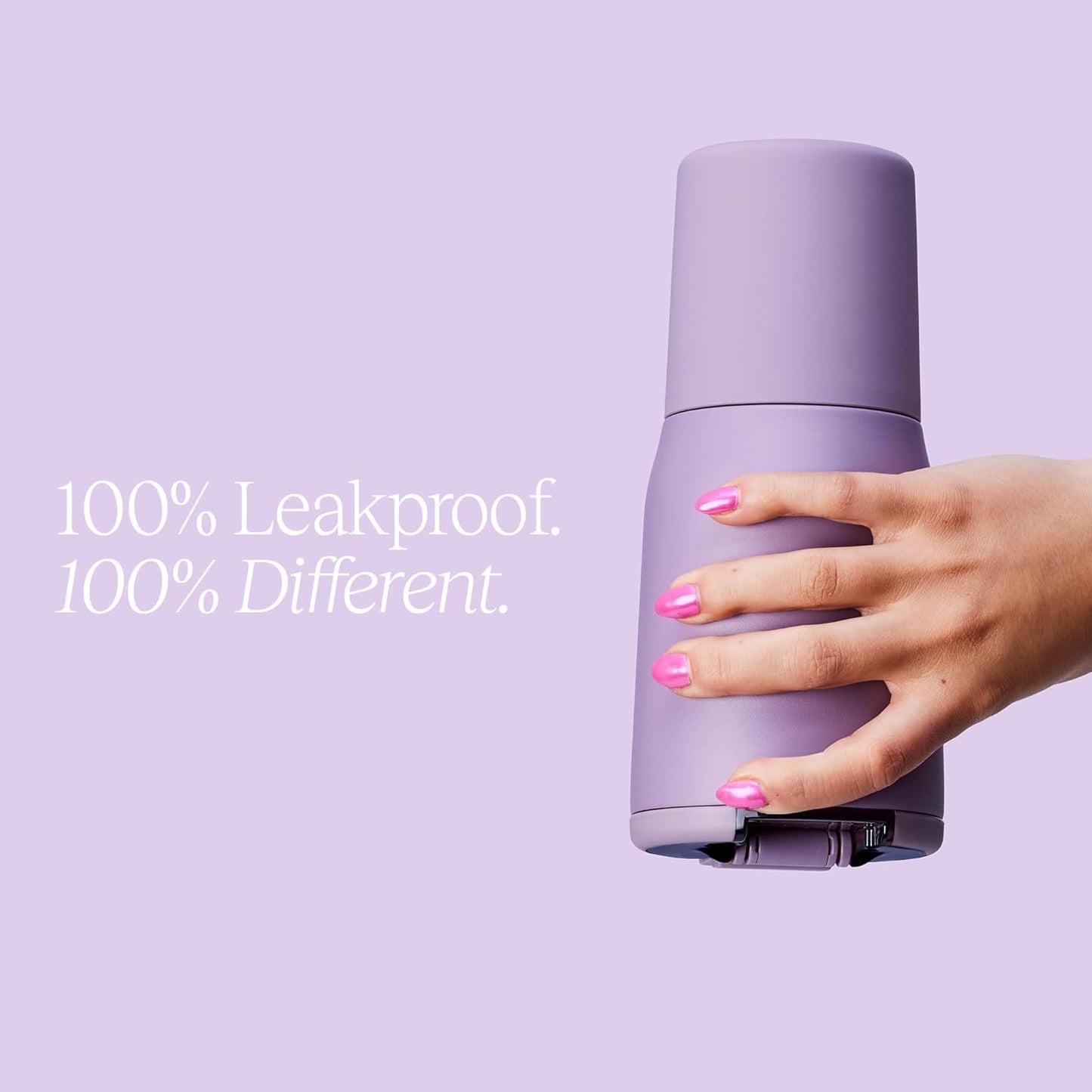 BrüMate Nav 25oz 100% Leak Proof Insulated Travel Tumbler with Magnetic BevLock™ Lid - Double Wall Cup-Holder Friendly Stainless Steel Mug (Lilac Dusk)