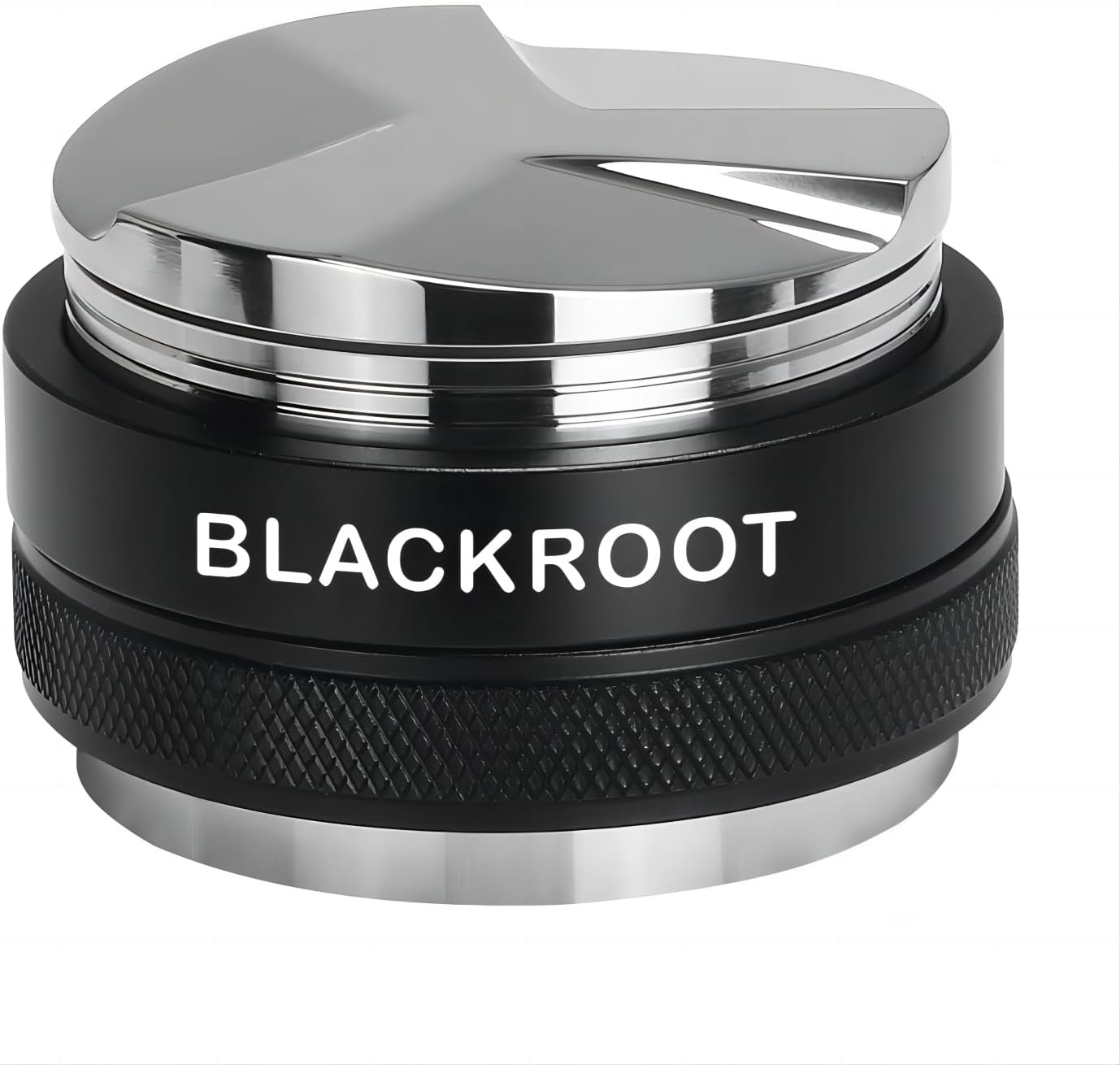 BLACKROOT 51mm Precision Coffee Distributor and Tamper, Dual Head Leveler Tool with Adjustable Depth for Consistent Espresso Puck Prep, Fits 51mm Portafilters