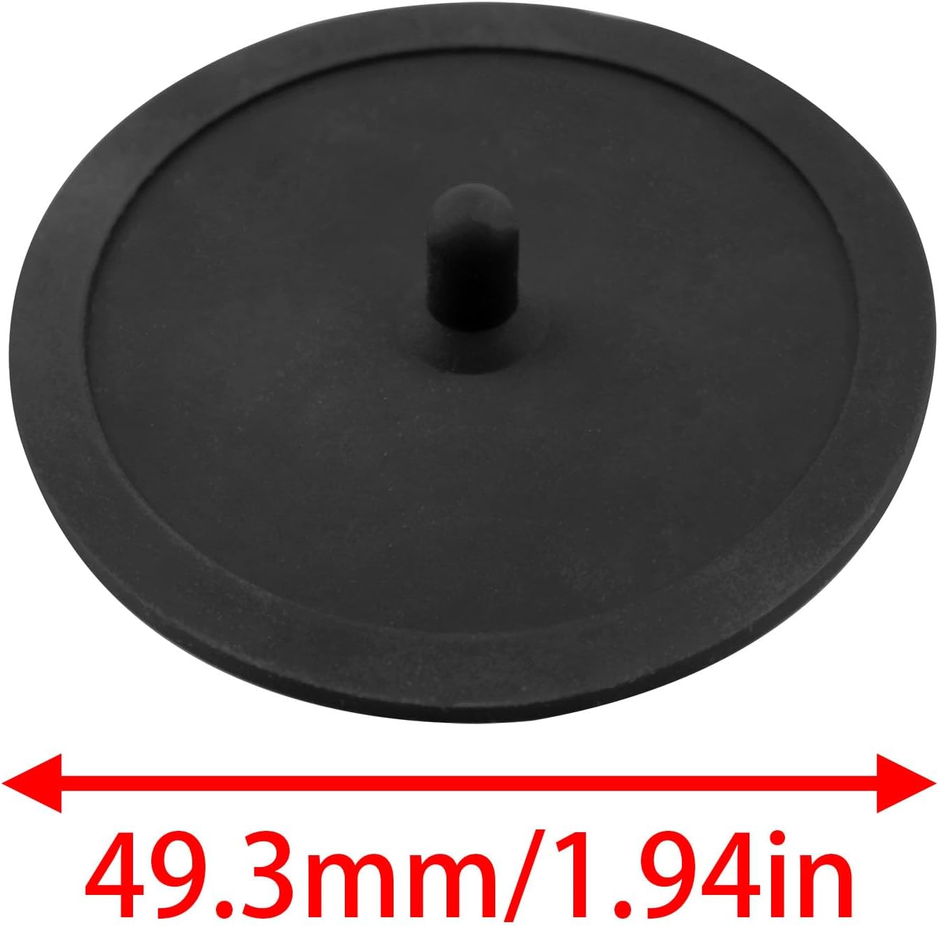 Coffee Machine Handle Cleaning Blind Plate Backflush Tray Blind Hole Insertion Port Filter Plate Cleaner 51mm Coffee Pad Backwashing Tray 2pcs