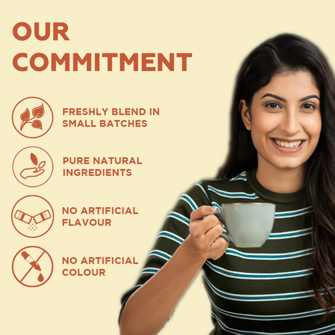 CHAYAM Blissful Infusion – Spiced Turmeric & Magical Cinnamon Wellness Tea Gift Set (2 x 1.76oz) + Infuser | Loose Leaf Black & Green Tea Caddies for Tea Lovers