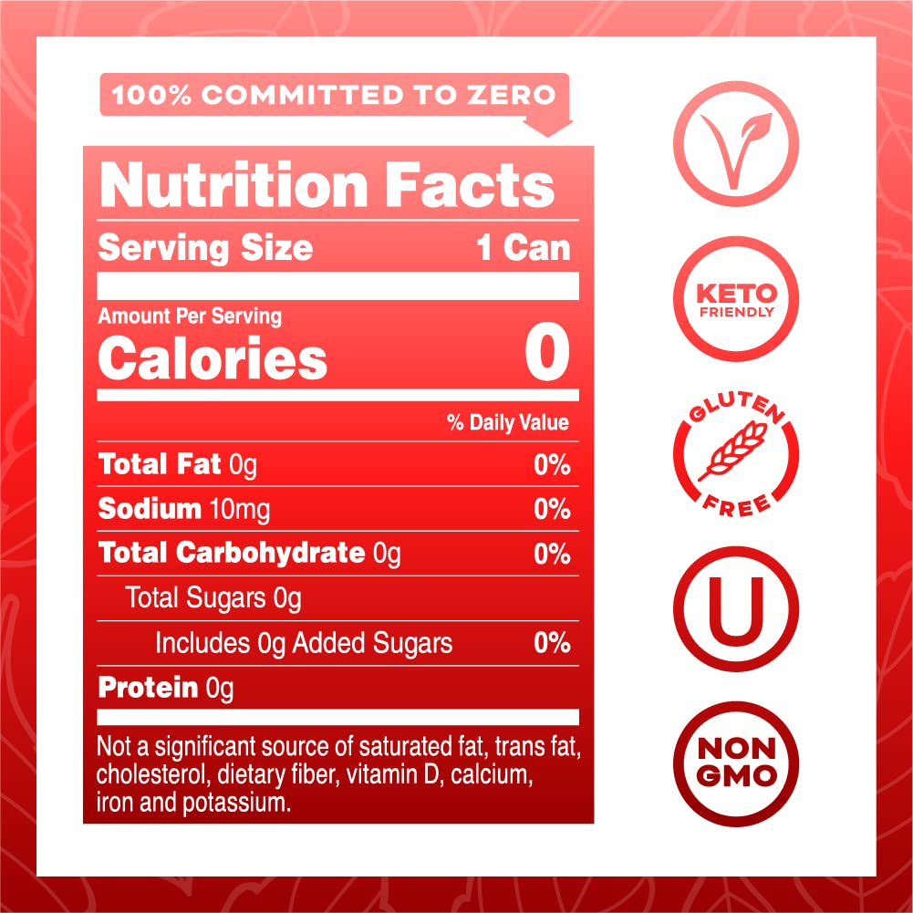 Yerbaé Energy Seltzer - Strawberry Kiwi, No Sugar/Calories/Carbs. Energized by Yerba Mate, Naturally Caffeinated Plant-Based, Healthy Alternative to Coffee/Sugary Sodas, Pack of 12, 12oz cans