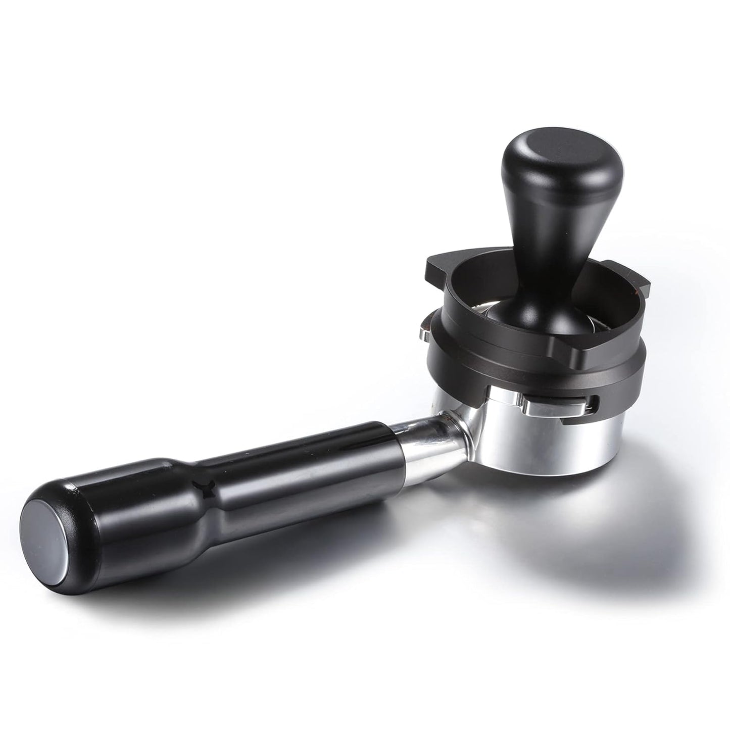 FIRJOY 54mm Espresso Dosing Funnel for Breville Barista Portafilters (Aluminum Alloy-Black)