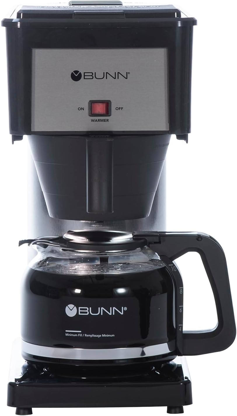 BUNN BX Speed Brew Classic 10-Cup Coffee Brewer, Black