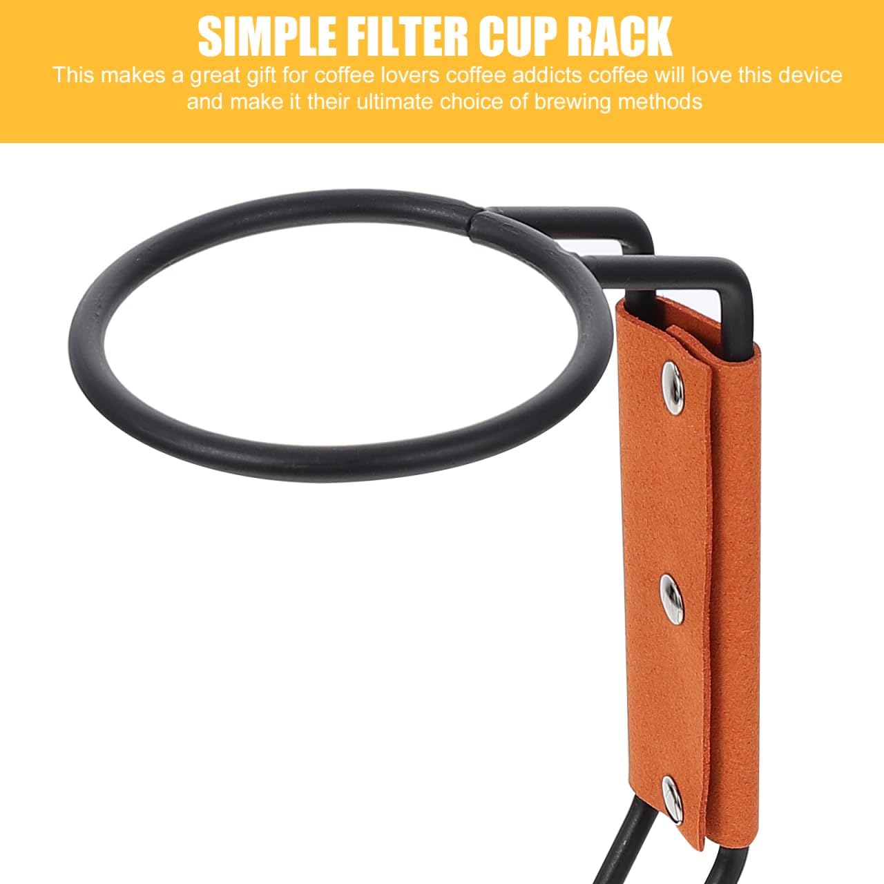 Adjustable Coffee Dripper Stand with Synthetic Material Base,Origami Coffee Dripper Stand,DripCoffee Filter Holder,Detachable Filter Holder for Home, Office, Cafe