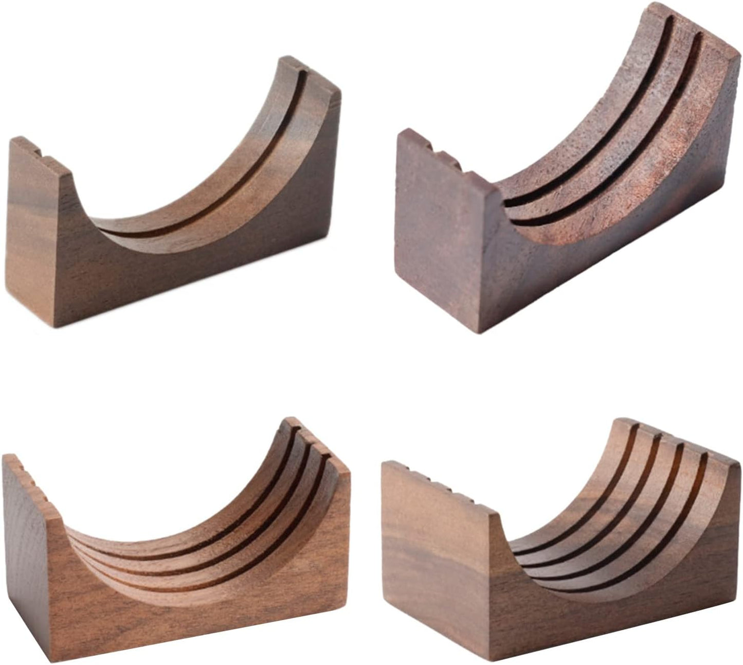 Espresso-Puck Screen Walnut-Stand Coffee Reusable Filter For Espresso-Portafilter Holder Wooden-Stand For 51/53/58mm Coffee Portafilter Stand