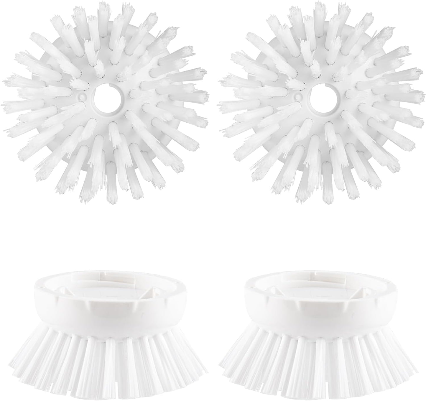 4 Pack Soap Dispensing Palm Brush Refills, Palm Brush Replacement Head, Palm Brush Refill Head, Palm Brush Refill for OXO Good Grips Soap Dispensing Palm Brush