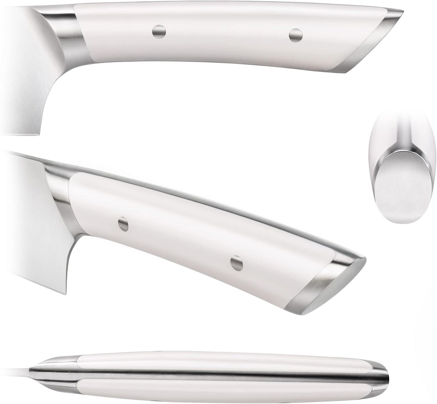 Cangshan HELENA Series German Steel Forged 2-Piece Carving Set (White)