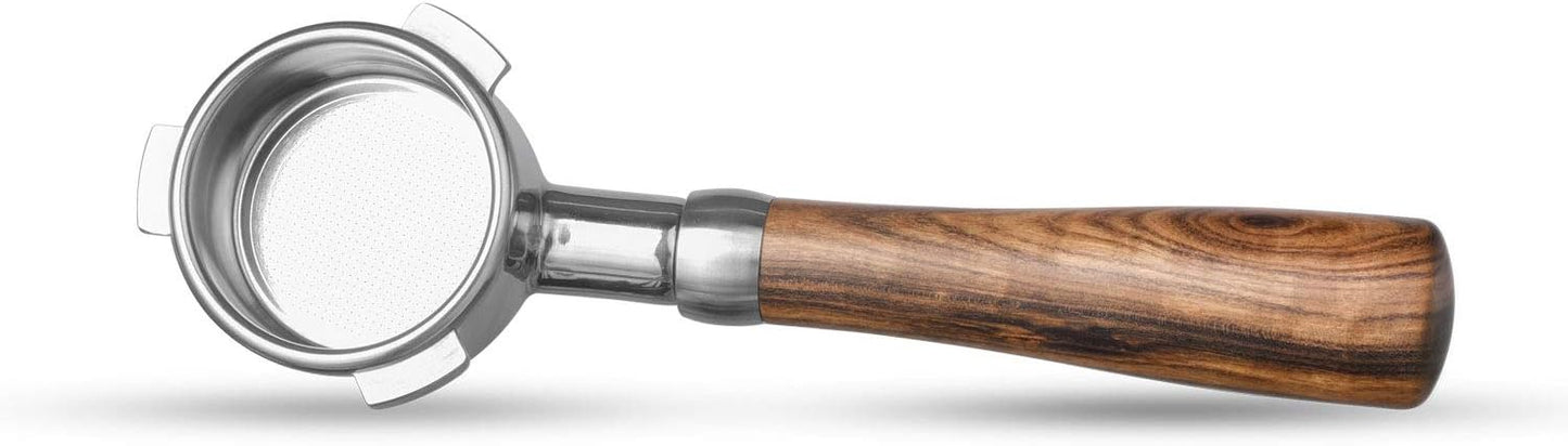 54mm Bottomless Portafilter Compatible with Breville Barista Series and Machines (Filter Basket Included)