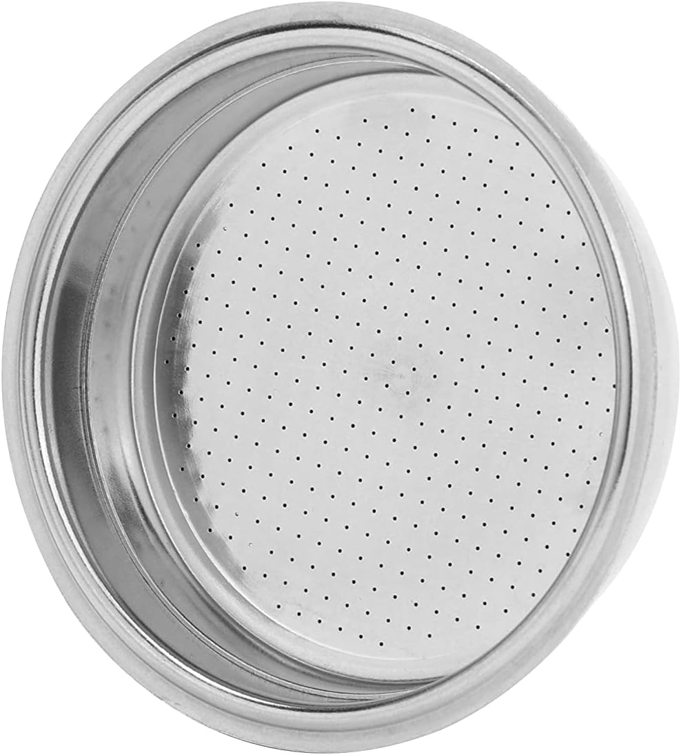 51mm Stainless Steel Coffee Filter Basket, 1 Cup Coffee 51mm Dual Wall pressurized Filter Basket, Please check the size and shape carefully
