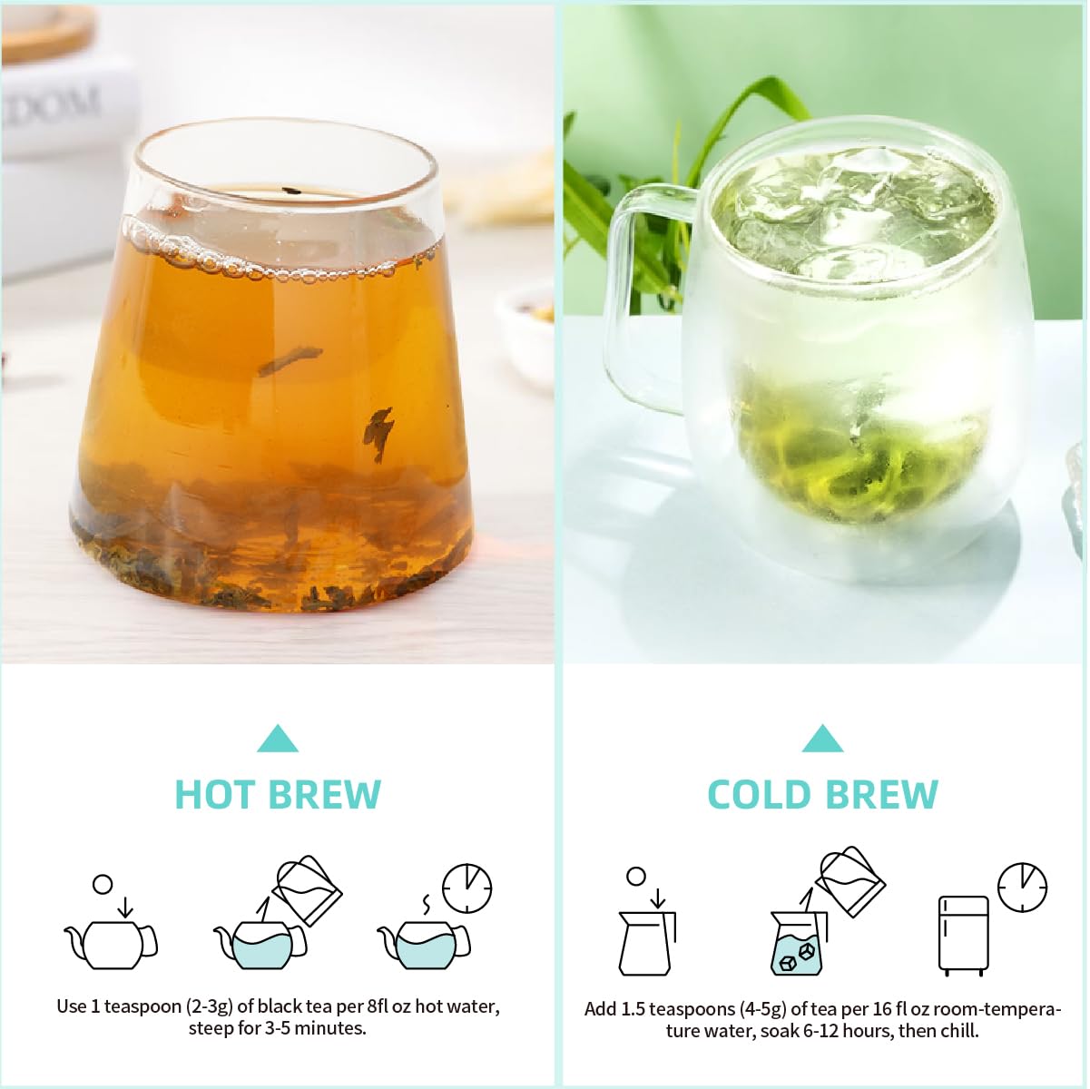 Essencesip Gardenia Green Tea Loose Leaf, 4oz Tin – 4-Round Floral Scented with Fresh Gardenia Blossoms, Creamy Aroma and Gentle Caffeine