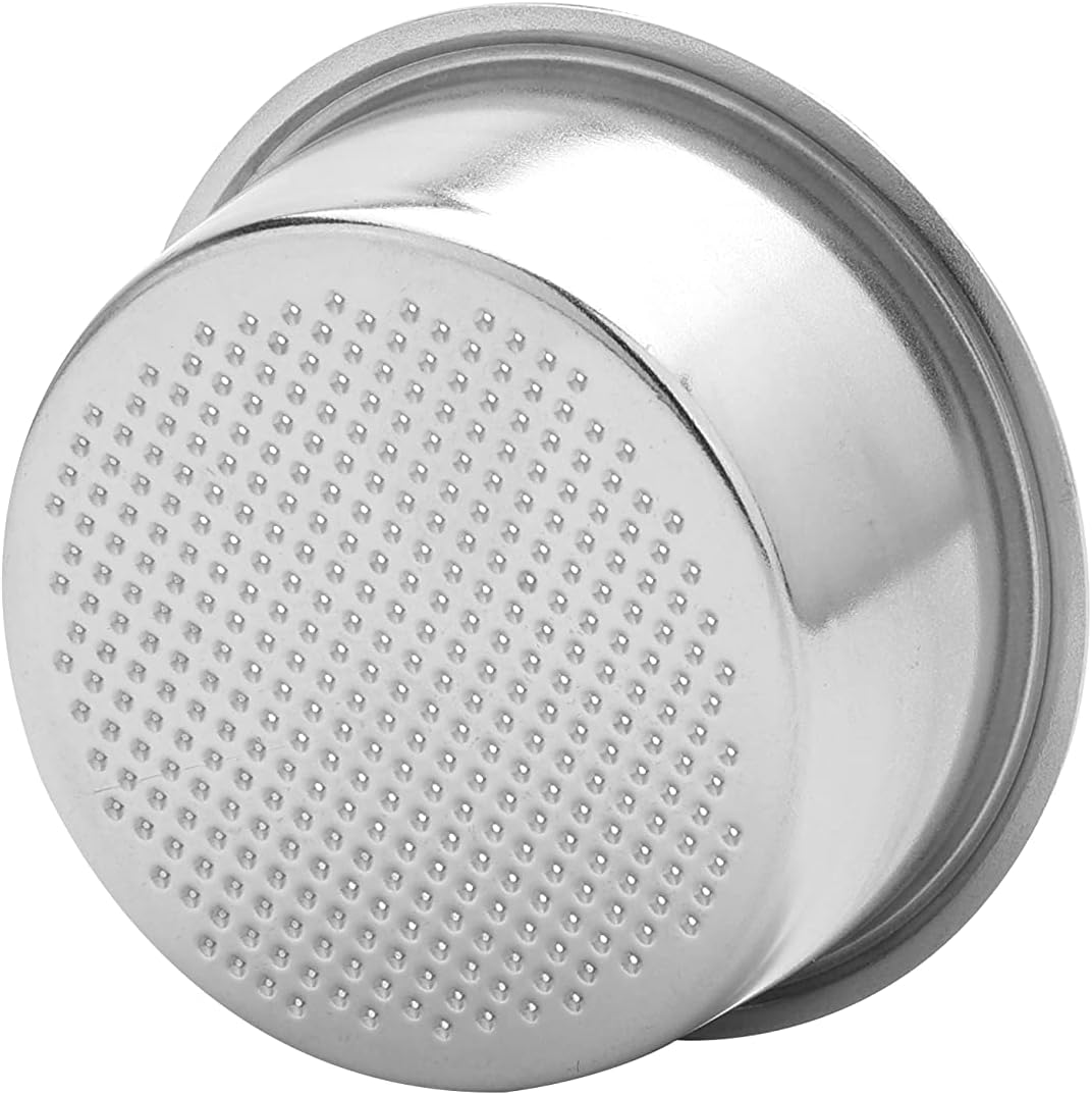 51mm Stainless Steel Coffee Filter Basket, 2 Cup Coffee 51mm Single Wall non-pressurized Filter Basket, Please check the size and shape carefully