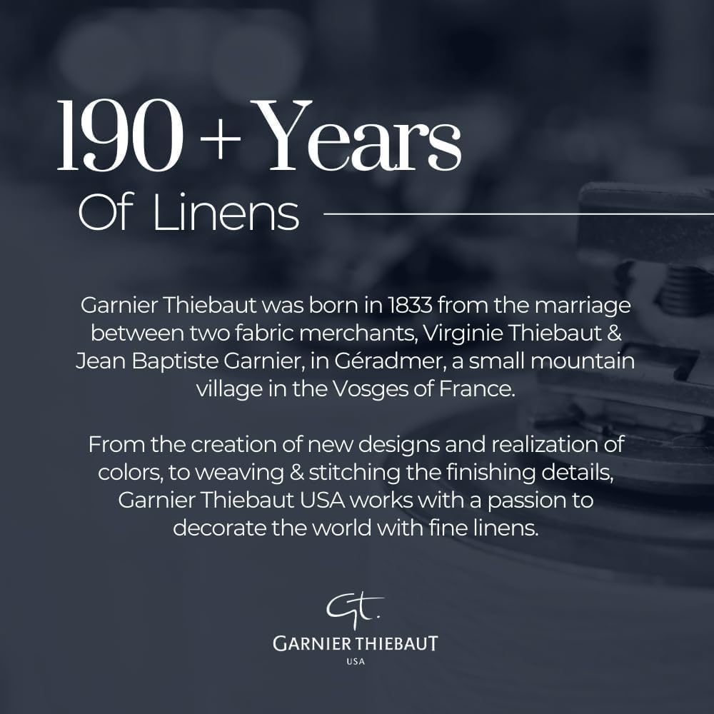 Garnier Thiebaut Paris Seine Turquoise French Kitchen Towel 22"x30", Cotton, Jacquard