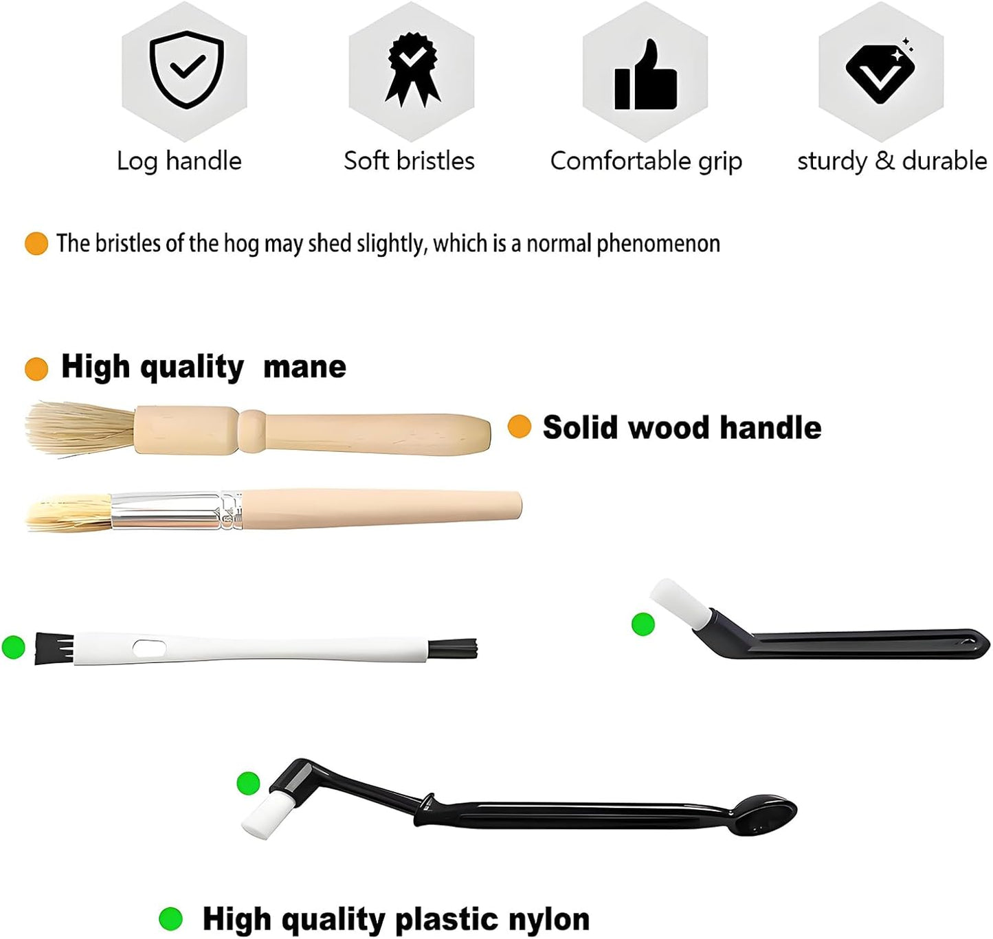 Coffee Machine Cleaning Brush - 15 PCS Straw Brush,Long Handle Bottle Brush, Flexible Scrub Brush for Water Bottles, Glasswares, Mugs,Coffee Pots, Cups,Water Bottles,Bent Pipe