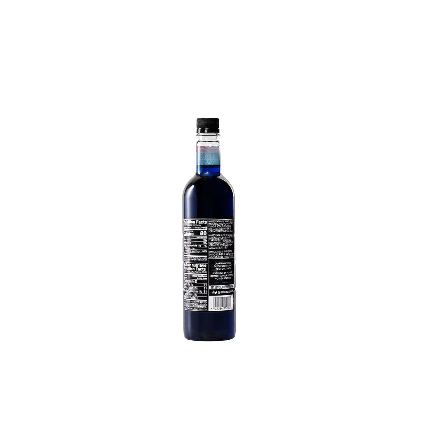 DaVinci Gourmet Classic Blue Raspberry, 25.4 Fluid Ounces (Pack of 4)