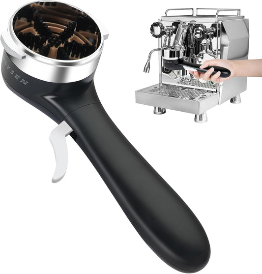 Espresso Coffee Machine Cleaning Brush, 360° Cleaning Push-Up Coffee Maker Brush, Espresso Machine Brush Coffee Cleaning Tool for 2ears 58mm E61, Flair 58, ECM, Rocket, Sanremo, Synesso, Slayer, VBM