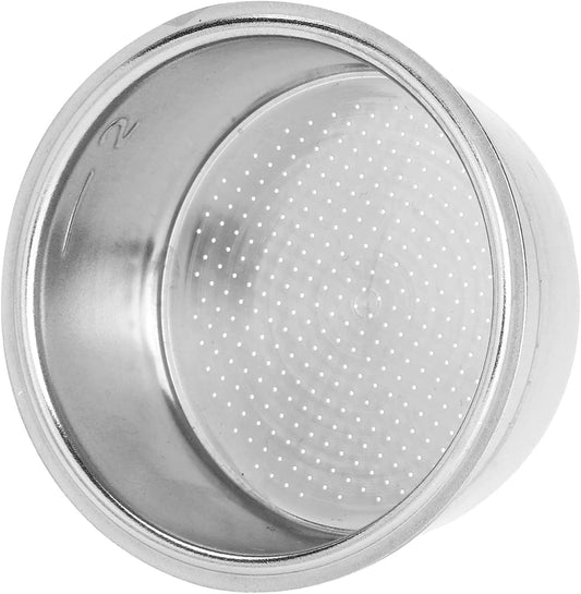 51mm Stainless Steel Coffee Filter Basket, 2 Cup Coffee 51mm Single Wall non-pressurized Filter Basket, Please check the size and shape carefully