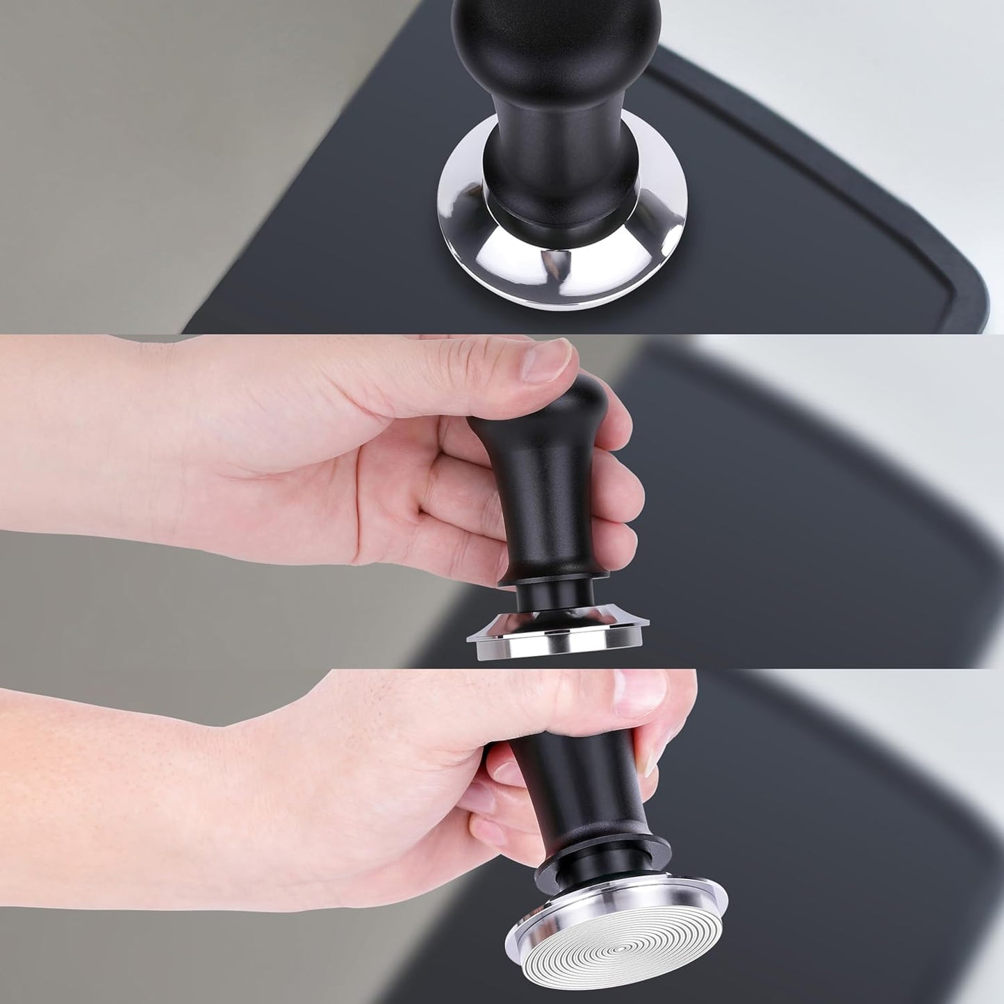 Apexstone Espresso Tamper 51mm Spring Loaded, Coffee Tamper Spring Loaded 51mm, Calibrated Espresso Tamper 51mm