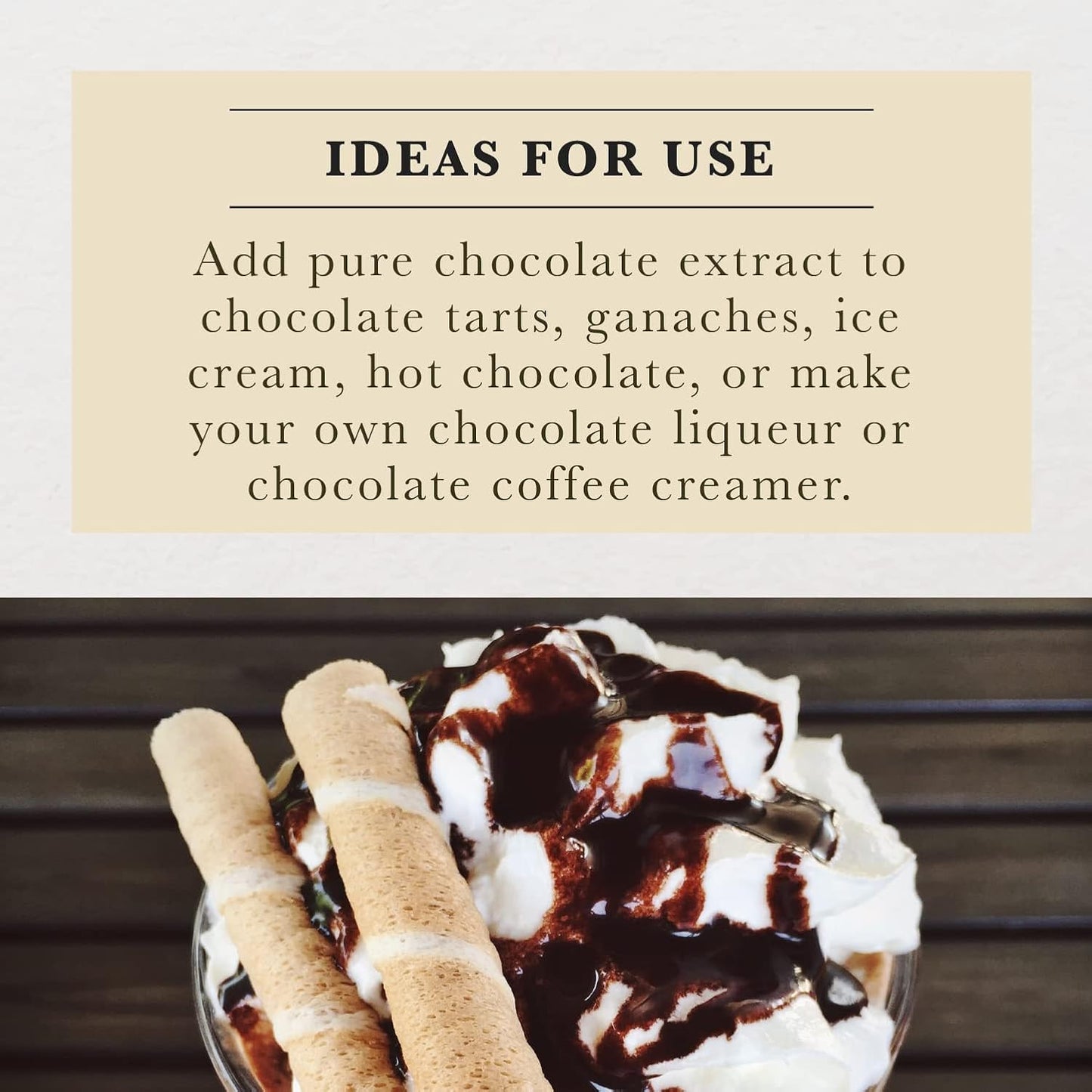 Cook's Pure Chocolate Extract 4 oz