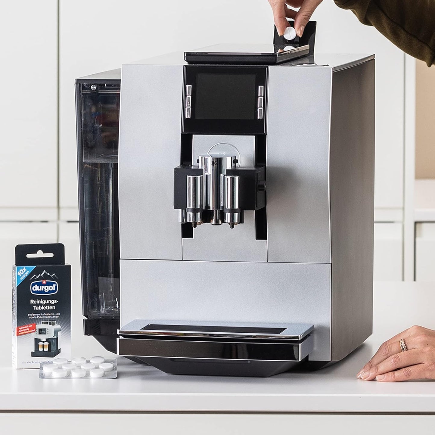 Durgol Espresso Machine and Coffee Maker Cleaning Tablets, 10 count (Pack of 2)