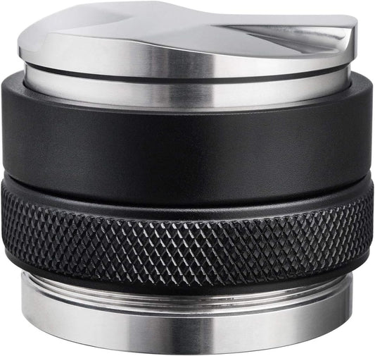 58mm Coffee Distributor and Tamper, Dual Head Coffee Leveler Fits for Portafilter, Increased Adjustable Depth- Professional Espresso Hand Tampers