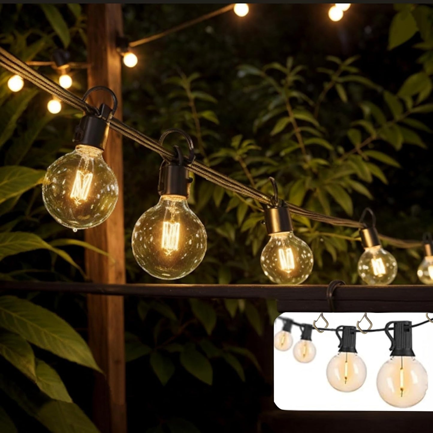 35PCS Eye Screw Hooks for Hanging Heavy Duty with Safety Buckle.Metal Ceiling Hooks for Hanging Plants,Cup,Wind Chime,Bird Feeders,String Lights at Indoor&Outdoor,2.36 Inches Bronze