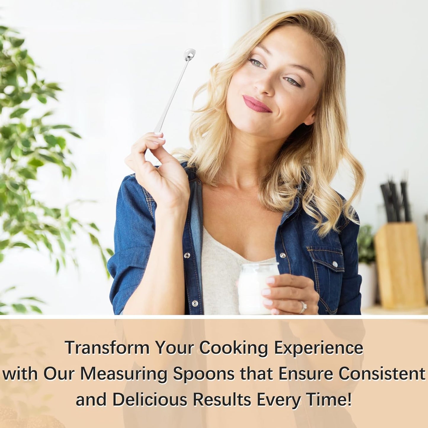 1PCS 1/2 Teaspoon(1/2tsp, 1/6tbsp, 2.5 ml) Single Measuring Spoon, Extra-long Handle Individual Measure Scoop, Stainless Steel Spoons Only