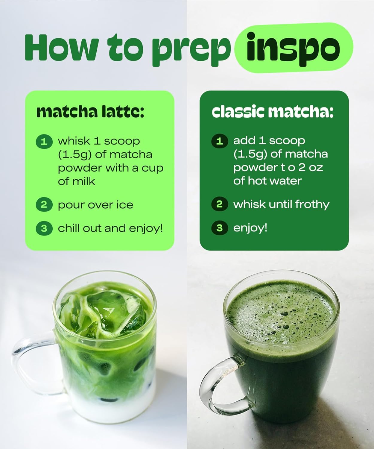 MATCHA DNA Certified Organic Matcha Green Tea Powder (16 oz BAG)